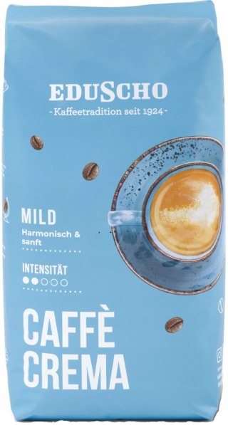 Kawa ziarnista mieszana Eduscho Caffe Crema Mild 1000 g