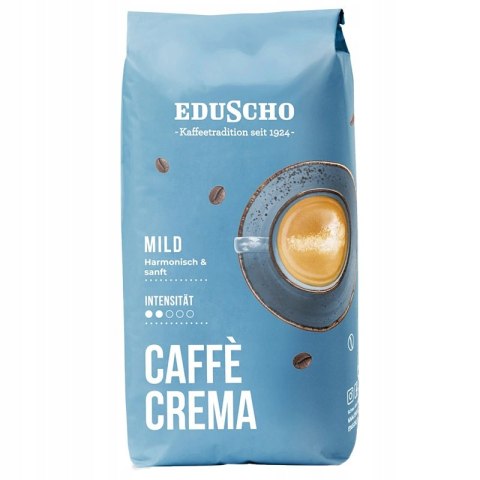 Kawa ziarnista mieszana Eduscho Caffe Crema Mild 1000 g