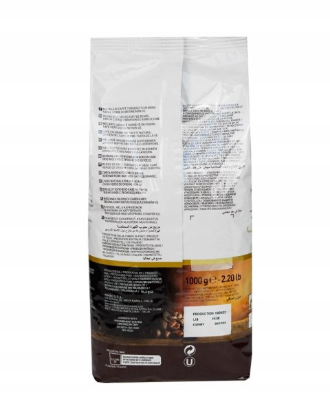 Kawa ziarnista mieszana Kimbo Espresso Bar Extra Cream 1000 g