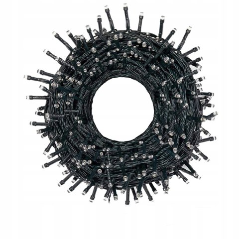 LAMPKI ŚWIĄTECZNE CHOINKOWE NA CHOINKĘ Zewnętrzne Wewnętrzne 200 LED ZIMNE