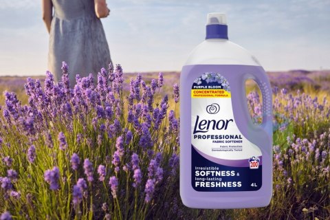 LENOR LAVENDER płyn do płukania tkanin Professional 4L