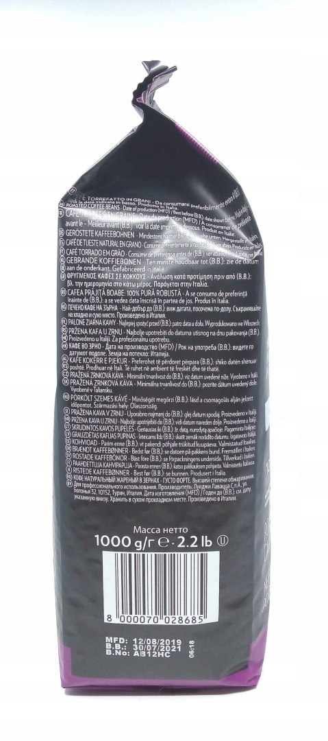 Lavazza Expert Gusto Forte kawa ziarnista 100% Robusta ziarno ekspres 1 kg