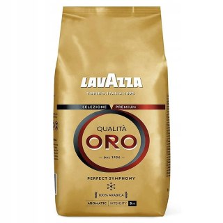 Lavazza Qualita Oro złota Kawa ziarnista czarna Arabica 1000 g