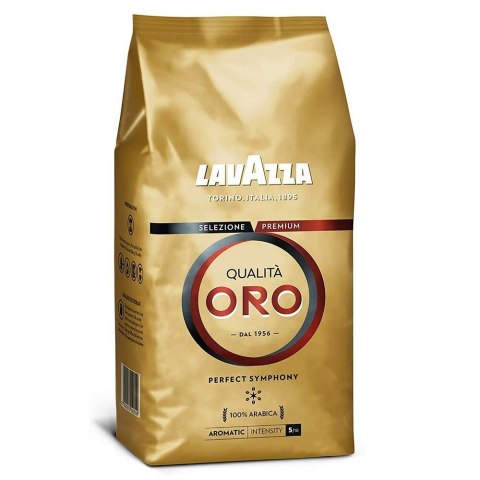 Lavazza Qualita Oro złota Kawa ziarnista czarna Arabica 1000 g