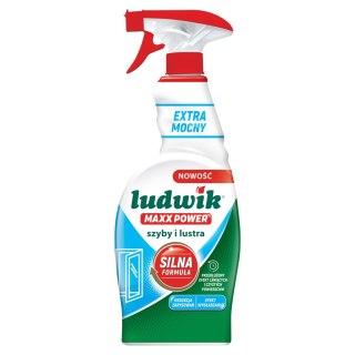 Ludwik Maxx Power Płyn do Mycia Szyb i Luster Extra Mocny Spray 750ml