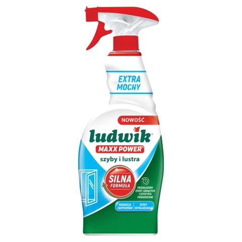 Ludwik Maxx Power Płyn do Mycia Szyb i Luster Extra Mocny Spray 750ml