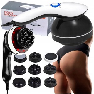 MASAŻER WYSZCZUPLAJĄCY DO CIAŁA 9w1 PISTOLET DO MASAŻU antycellulitowy BODY