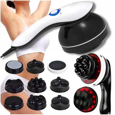 MASAŻER WYSZCZUPLAJĄCY DO CIAŁA 9w1 PISTOLET DO MASAŻU antycellulitowy BODY