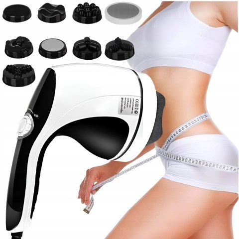 MASAŻER WYSZCZUPLAJĄCY DO CIAŁA 9w1 PISTOLET DO MASAŻU antycellulitowy BODY