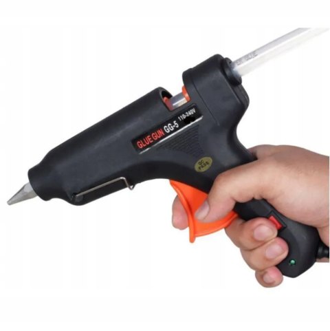 PISTOLET DO KLEJU NA GORĄCO DO KLEJENIA 100W MOCNA DUŻA KLEJARKA 11mm