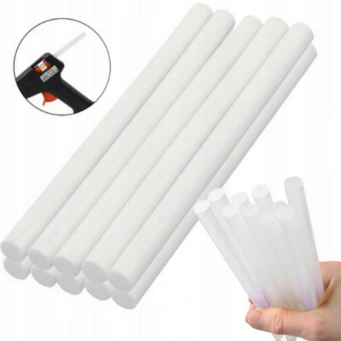 PISTOLET DO KLEJU NA GORĄCO DO KLEJENIA 100W MOCNA KLEJARKA 11mm 10 wkładów