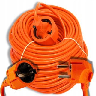PRZEDŁUŻACZ KABEL BUDOWLANY OGRODOWY GRUBY PRZEWÓD DO KOSIARKI SZNUR 50m