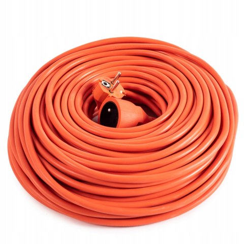 PRZEDŁUŻACZ KABEL BUDOWLANY OGRODOWY GRUBY PRZEWÓD DO KOSIARKI SZNUR 50m