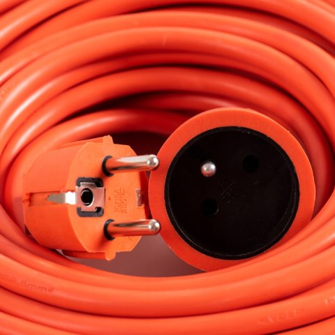 PRZEDŁUŻACZ KABEL BUDOWLANY OGRODOWY GRUBY PRZEWÓD DO KOSIARKI SZNUR 50m
