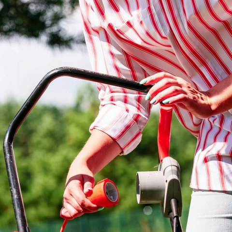 PRZEDŁUŻACZ KABEL BUDOWLANY OGRODOWY GRUBY PRZEWÓD DO KOSIARKI SZNUR 50m