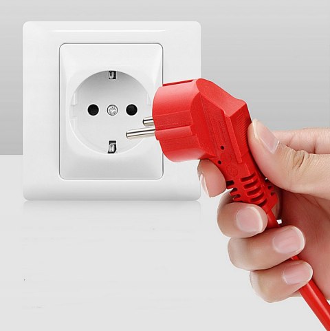 PRZEDŁUŻACZ KABEL BUDOWLANY OGRODOWY GRUBY PRZEWÓD DO KOSIARKI SZNUR 50m