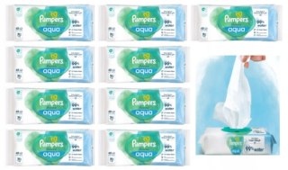 Pampers Chusteczki Nawilżane Aqua Harmonie 9x48
