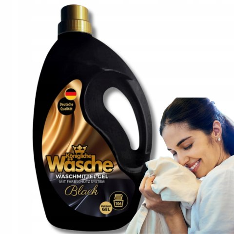 Płyn Żel do prania czarnego Königliche Konigliche Wäsche 3,2 l