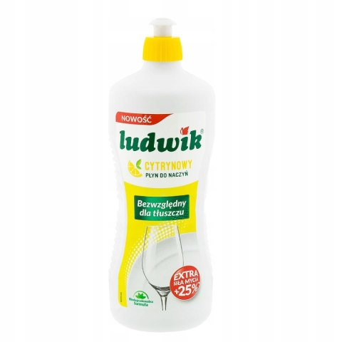 Płyn do mycia naczyń Ludwik cytrynowy 0,9 l