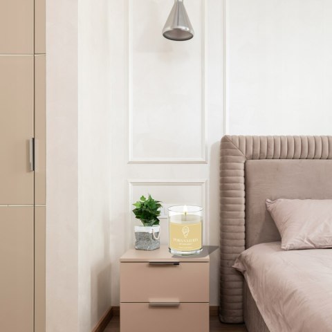 ŚWIECA SOJOWA ŚWIECZKA ZAPACHOWA wesoła etykieta PORA NA LODA PREZENT 40H