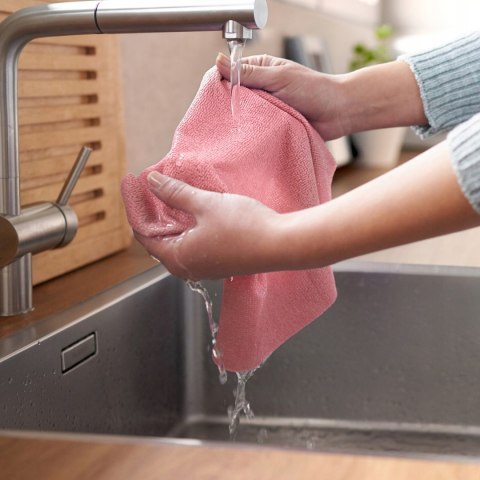 Ścierka Vileda Actifibre Uniwersalna ściereczka do Okien Luster Róż 1 szt.