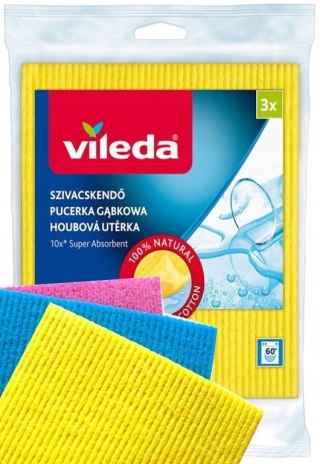 Ścierka Vileda Gąbkowa Uniwersalna Pucerka 3 Szt.
