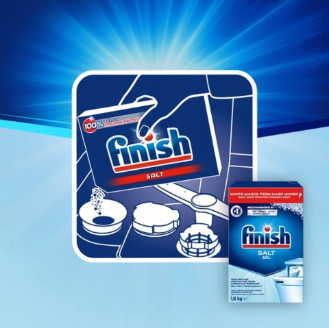 Sól do zmywarki gruboziarnista Finish 1.5 kg