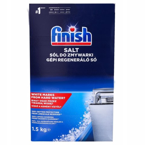 Sól do zmywarki gruboziarnista Finish 1,5 kg