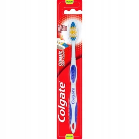 Szczoteczka do zębów Colgate Classic Deep Clean średnia