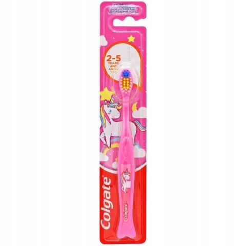 Szczoteczka do zębów dla dzieci miękka Colgate Extra Soft Kids 2+