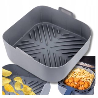 WKŁAD SILIKONOWY DO FRYTKOWNICY AIR FRYER FORMA WIELORAZOWA DO PIECZENIA xl