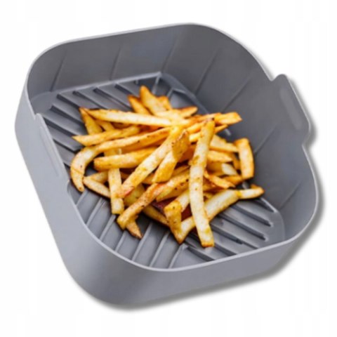 WKŁAD SILIKONOWY DO FRYTKOWNICY AIR FRYER FORMA WIELORAZOWA DO PIECZENIA xl