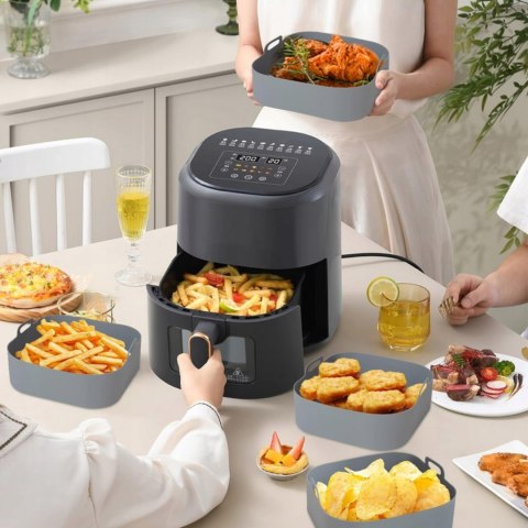 WKŁAD SILIKONOWY DO FRYTKOWNICY AIR FRYER FORMA WIELORAZOWA DO PIECZENIA xl