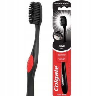 Z NIEMIEC Colgate Black 360° Medium Szczoteczka do