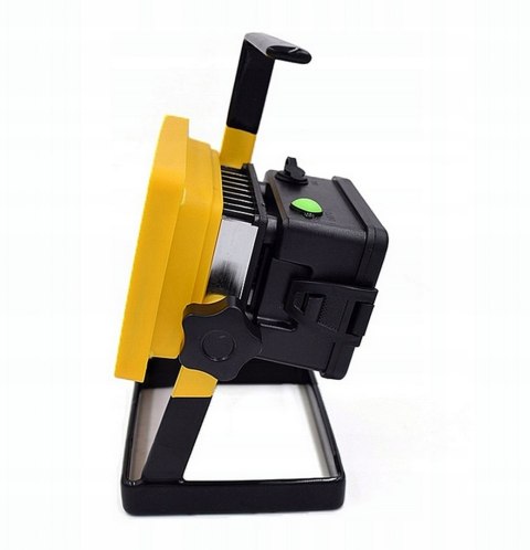 HALOGEN PRZENOŚNY LAMPA LED AKUMULATOR MOCNY NAŚWIETLACZ SMD 100W BUDOWLANY