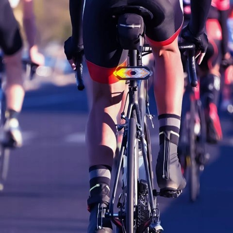 KIERUNKOWSKAZY LED NA ROWER HULAJNOGĘ LAMPKA OŚWIETLENIE TYŁ SYGNALIZACJA