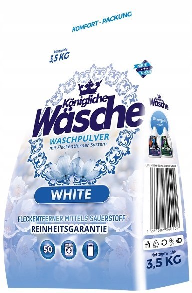 Königliche Wäsche proszek do prania białego 3,5 kg Konigliche