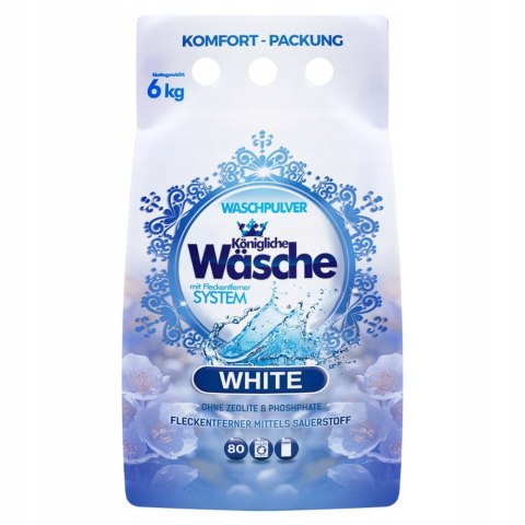 Königliche Wäsche proszek do prania białego 6 kg Konigliche