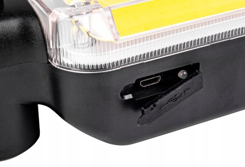 LAMPA LED USB AKUMULATOROWA WARSZTATOWA LATARKA LAMPKA MAGNES + HAK