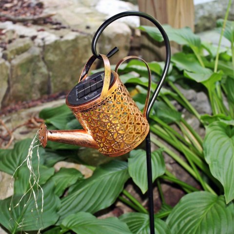 LAMPA SOLARNA OGRODOWA KONEWKA LED ZEWNĘTRZNA Z CZUJNIKIEM ZMIERZCHU XXL