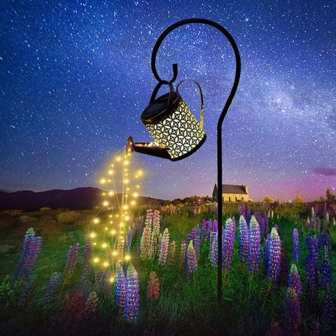 LAMPA SOLARNA OGRODOWA KONEWKA LED ZEWNĘTRZNA Z CZUJNIKIEM ZMIERZCHU XXL