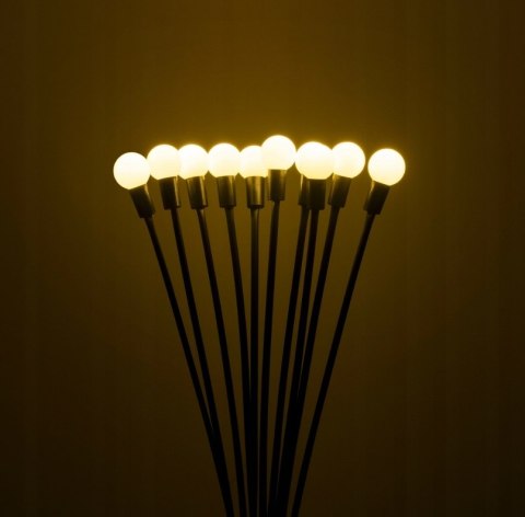 LAMPA SOLARNA WBIJANA KULE OGRODOWE kulki kuleczki LED GAŁĄZKA 6 LED 2 szt