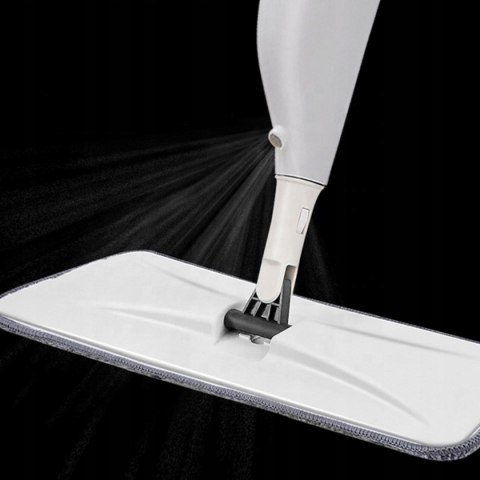 MOP PŁASKI DO MYCIA PODŁOGI ZE SPRYSKIWACZEM + wkład nakładka MIKROFIBRA