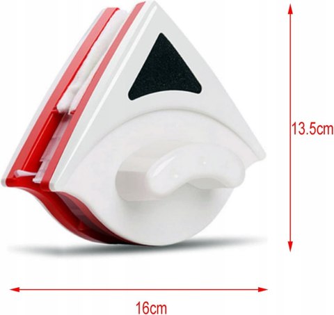 MYJKA DO MYCIA OKIEN SZYB MAGNETYCZNA DWUSTRONNA CZYŚCIK ŚCIERKA BEZ SMUG