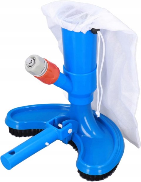 ODKURZACZ DO BASENU BASENOWY DO DNA ZESTAW DO CZYSZCZENIA SIATKA FILTR