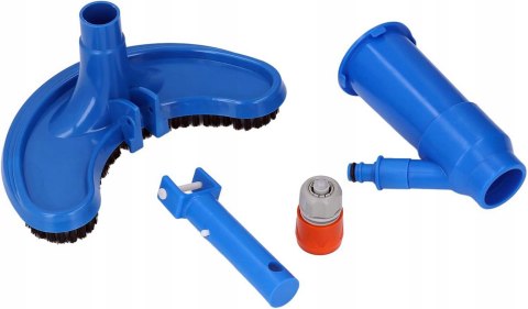 ODKURZACZ DO BASENU BASENOWY DO DNA ZESTAW DO CZYSZCZENIA SIATKA FILTR