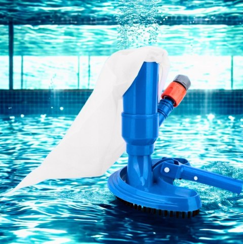 ODKURZACZ DO BASENU BASENOWY DO DNA ZESTAW DO CZYSZCZENIA SIATKA FILTR