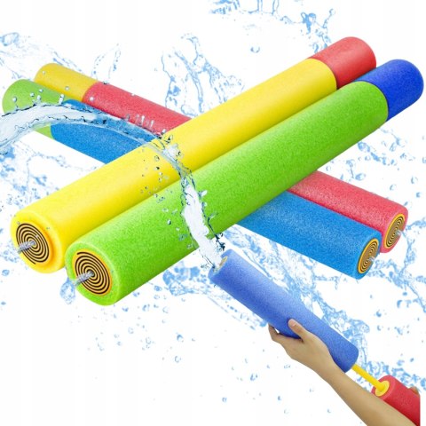 PISTOLET NA WODĘ DUŻY POMPKA STRZYKAWKA TUBA WODNA PSIKAWKA PIANKOWA 56cm