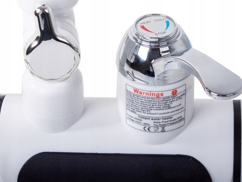 PODGRZEWACZ WODY PRZEPŁYWOWY ELEKTRYCZNY KRAN DO UMYWALKI 3000W + PRYSZNIC