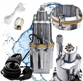 POMPA DO WODY CZYSTEJ I BRUDNEJ GÓRNOSSĄCA ZATAPIALNA NUREK 600W MOCNA 230V